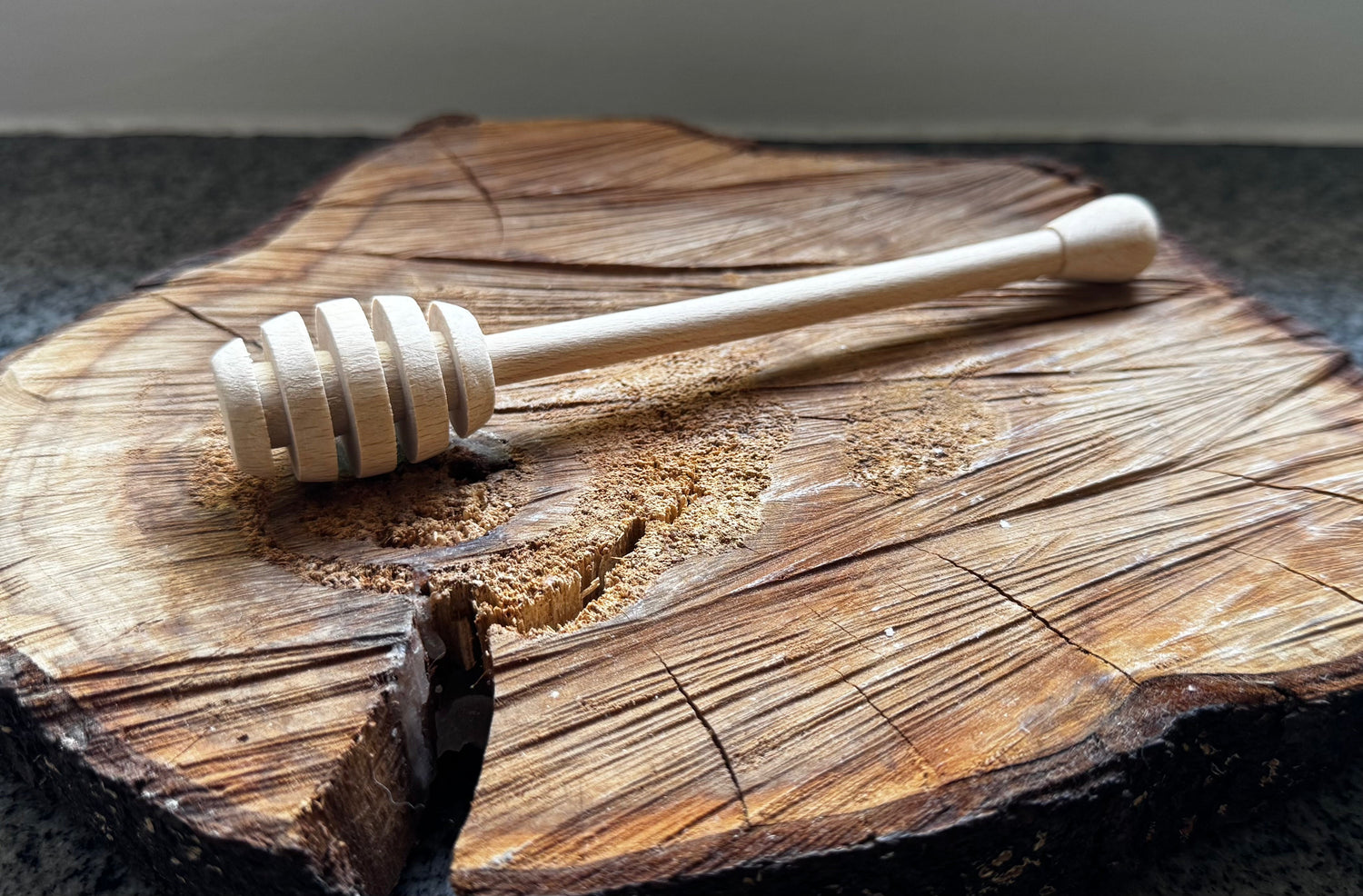 Honiglöffel aus Buchenholz