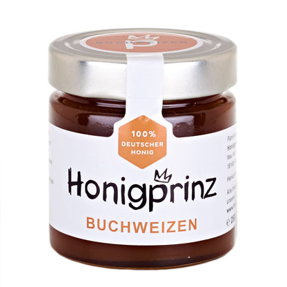 Buchweizenhonig frontal 250g Deutscher Honig