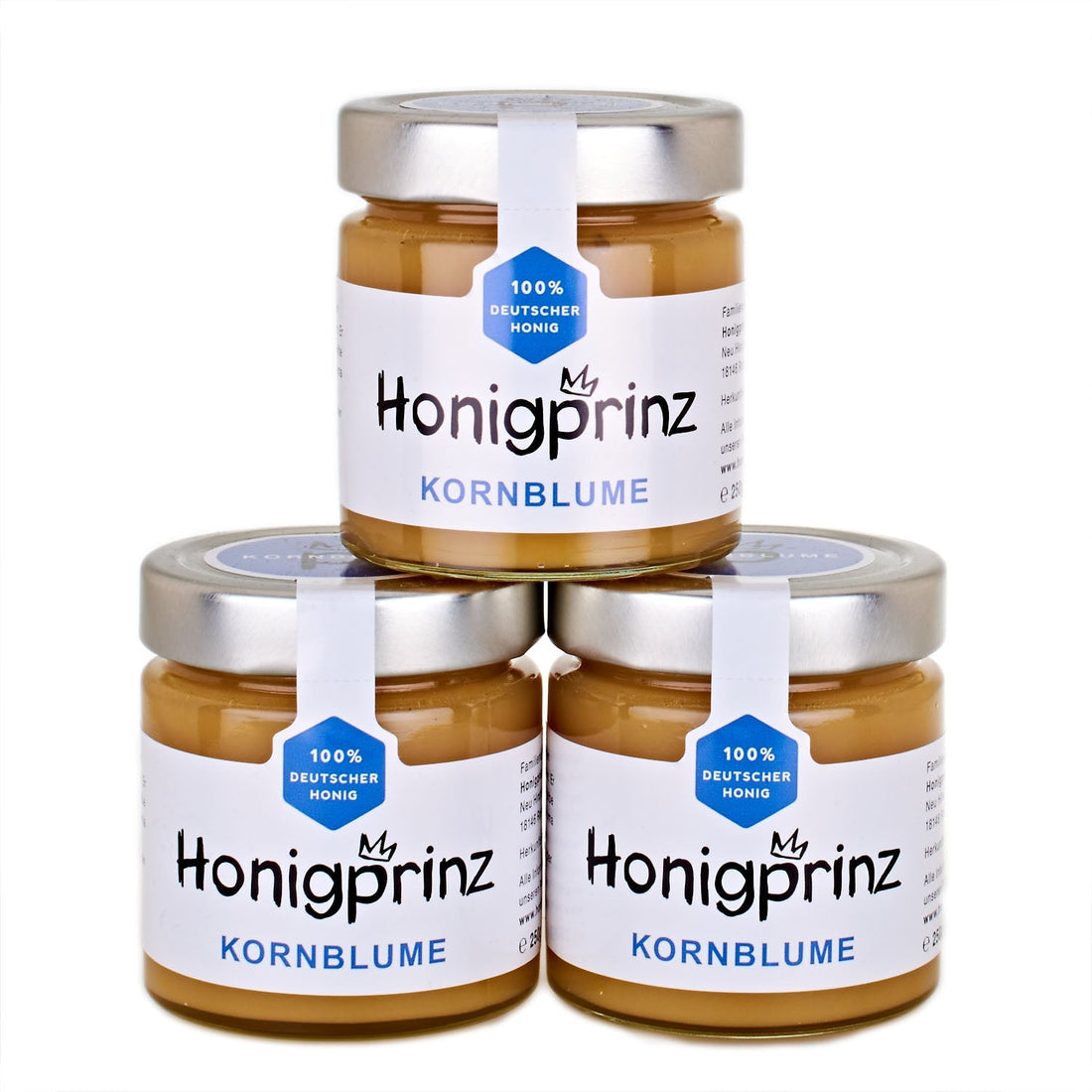Kornblumenhonig Vorteilspack 3 x 250g - Honigprinz GmbH