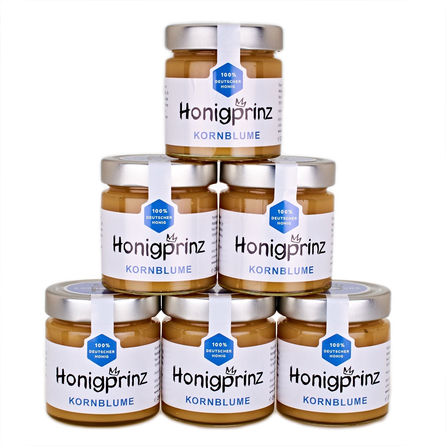 Kornblumenhonig Vorteilspack 6 x 250g - Honigprinz GmbH